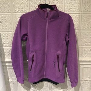 Arcteryx medium purple thermal top